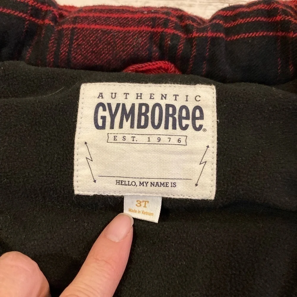 Gymboree lined plaid